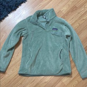 PATAGONIA women’s grey fleece pullover